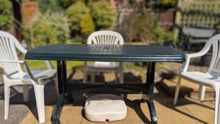 Photo of free 4 Chairs and Table with Parasol (Bridlington) #3