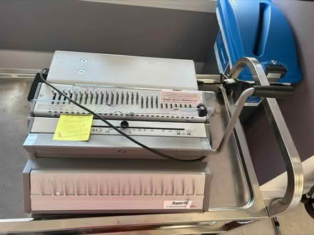 Photo of free Fixable broken binding machine (w2 2es) #1
