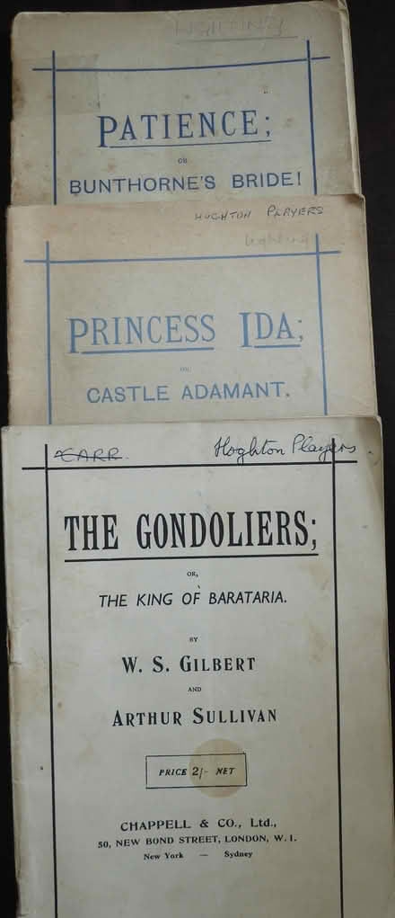Photo of free Gilbert & Sullivan operettas (Southport PR8) #1