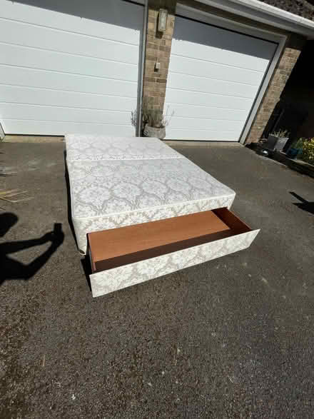 Photo of free Vispring king-size divan (Haslemere) #4