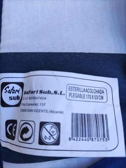 Photo of free 2 unused beach mats (AL4) #2