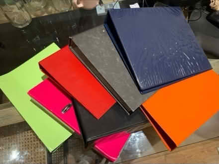 Photo of free Assorted Binders (Walthamstow E17) #1