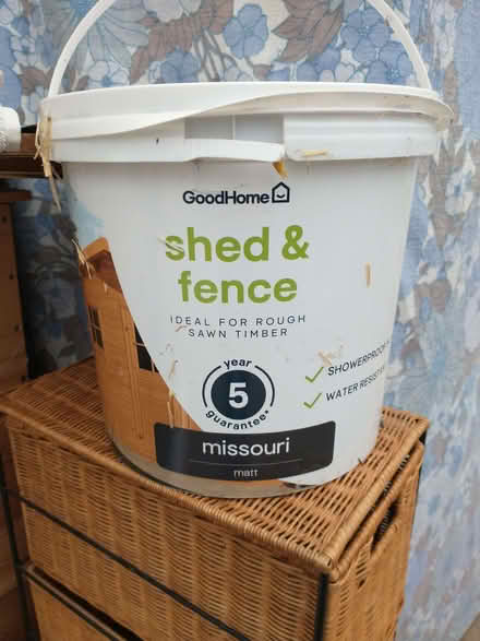 Photo of free Shed/fence paint (North Wootton BA4) #2