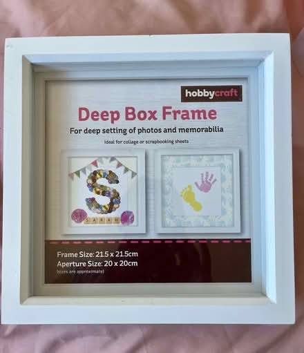 Photo of free Deep box picture frame (Littlehampton, Beaumont park) #3