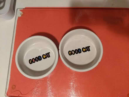 Photo of free Two " Good Cat " dishes, 1995 (East Village) #1