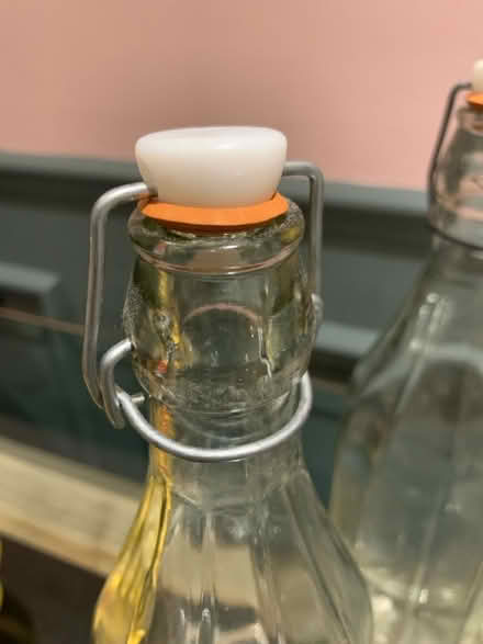 Photo of free Clip top glass 1L bottle x3 (Walthamstow E17) #2