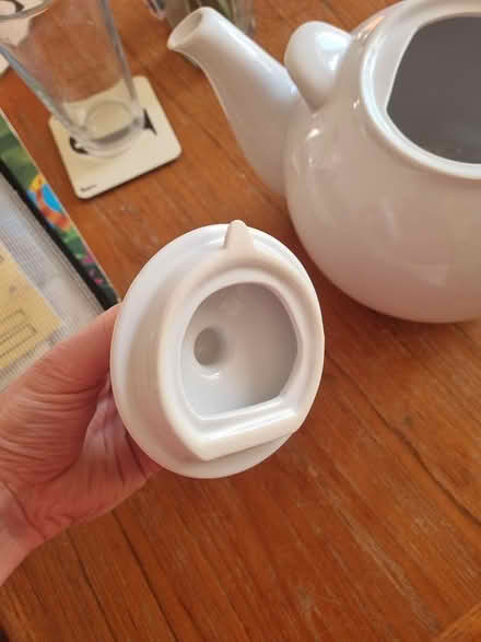 Photo of free Large white teapot (Canterbury) #2