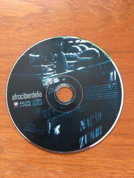 Photo of free CD "afrociberdelia" (Stotfold) #1