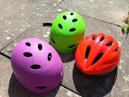 Photo of free Kids bike helmets (B13 Billesley) #2