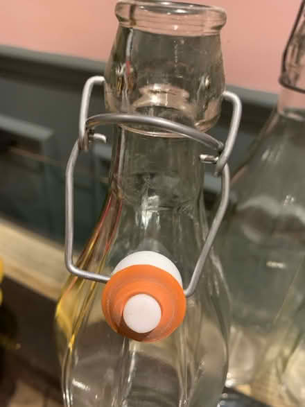 Photo of free Clip top glass 1L bottle x3 (Walthamstow E17) #3