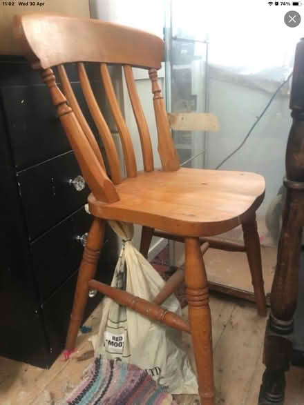 Photo of free Wooden chair (Queen's Park BN2) #1