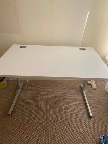Photo of free White computer / office desk (Bury BL9) #3