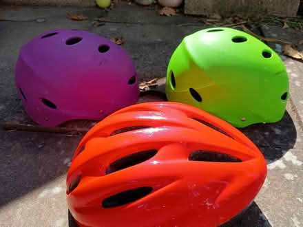 Photo of free Kids bike helmets (B13 Billesley) #1
