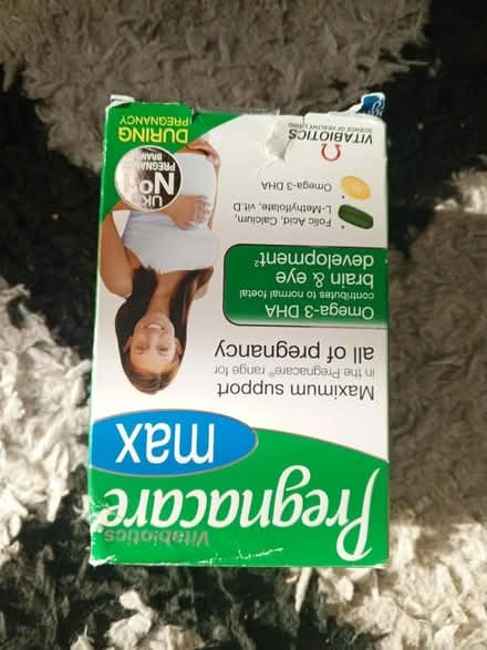 Photo of free Pregnacare max (Stoke Newington N16) #3