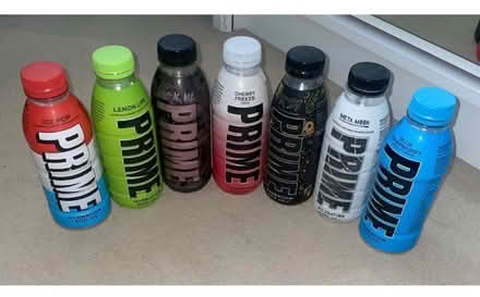 Photo of free PRIME HYDRATION EMPTY BOTTLES x 7 (Whetstone N20) #1