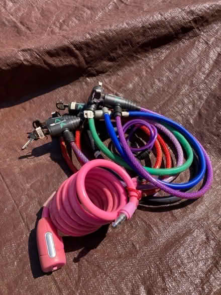 Photo of free Lots of bike locks! (Neath Hill MK14) #1