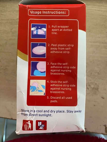 Photo of free nursing pads x8 (Hoddesdon EN11) #3