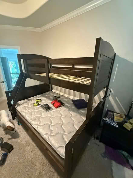 Photo of free Solid wood bunk bed (Woodlands, Indian Springs) #2