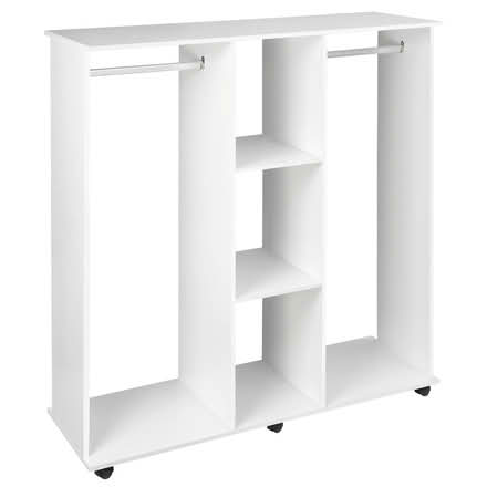 Photo of free Open Wardrobe Wheeled - White (bn3 1bb) #1