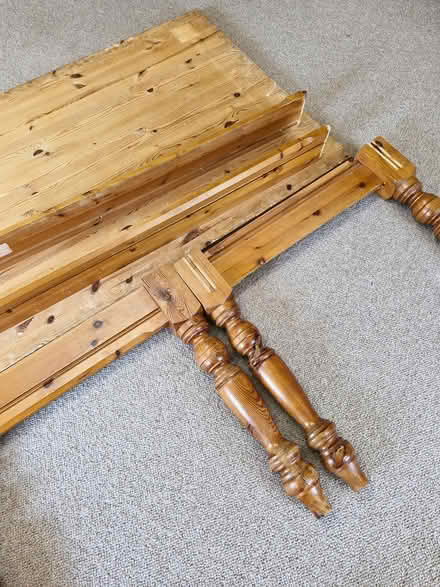 Photo of free Solid Pine Table (Chirk LL14) #3