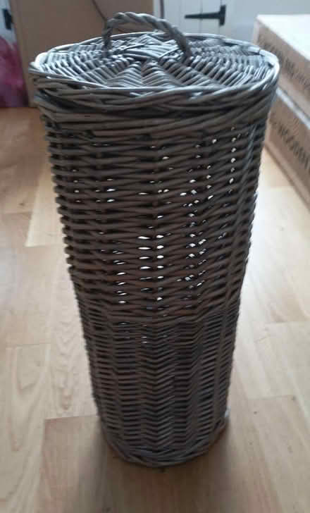 Photo of free Wicker toilet roll holder (Rochford SS4) #1