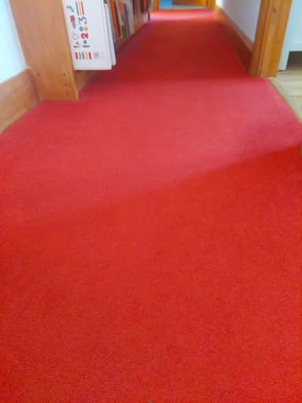 Photo of free Axminster Dark Red Landing Carpet (Horsham) #3