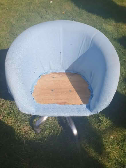 Photo of free Tub Chair (needs reupholstered) (Gwespyr CH8) #1
