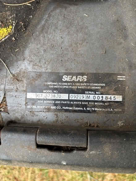 Photo of free Lawnmower (Groton MA) #2