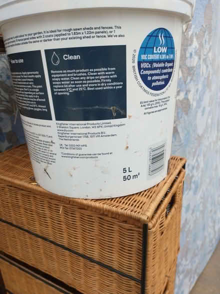 Photo of free Shed/fence paint (North Wootton BA4) #1