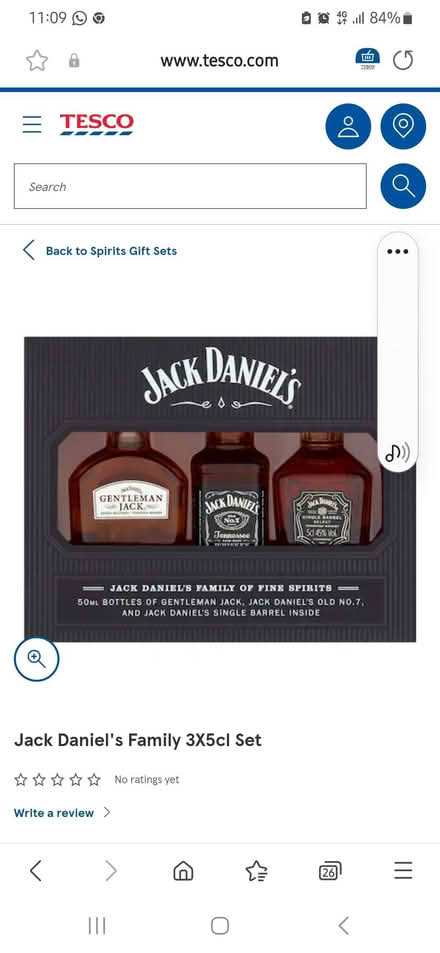 Photo of Small empty JD bottles (Heelands MK13) #1