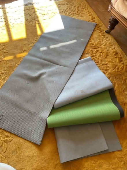 Photo of free Yoga mats x4 (Horningsea CB25) #1