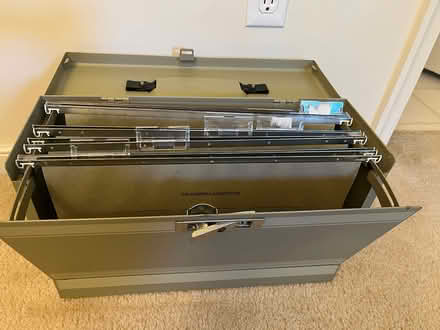 Photo of free Fireproof file box (no key) (Mill Creek South) #2