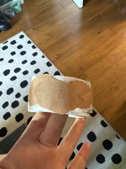 Photo of free Roll of small brown sticky labels (Harringay Green Lanes N4) #1