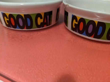 Photo of free Two " Good Cat " dishes, 1995 (East Village) #2