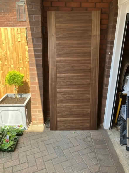 Photo of free Solid Oak Door (Letchworth) #1