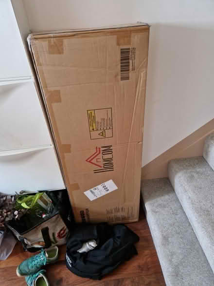 Photo of free Open Wardrobe Wheeled - White (bn3 1bb) #2