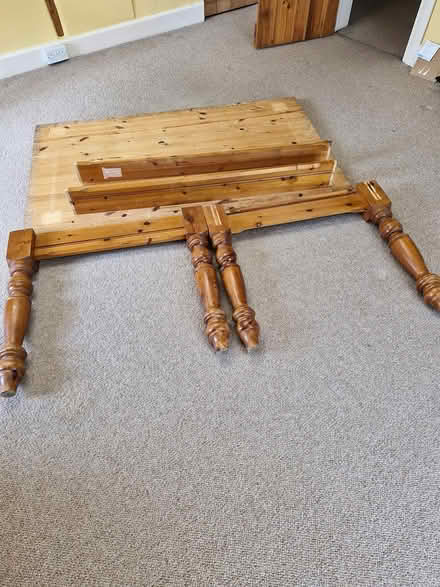 Photo of free Solid Pine Table (Chirk LL14) #4