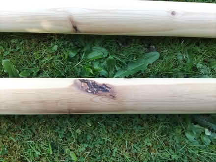 Photo of free 3 x wood handrail offcuts (AL4) #3