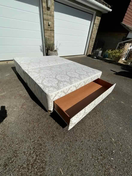 Photo of free Vispring king-size divan (Haslemere) #3