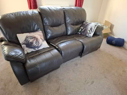 Photo of free 3-piece recliner suite (Utley BD20) #1