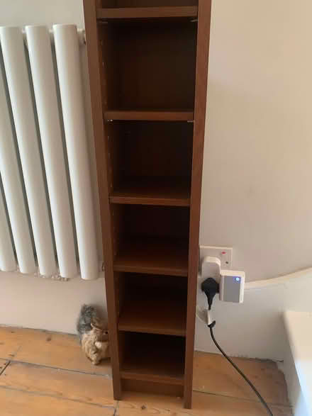 Photo of free Tall Adjustable Walnut Bookcase (CT11) #3