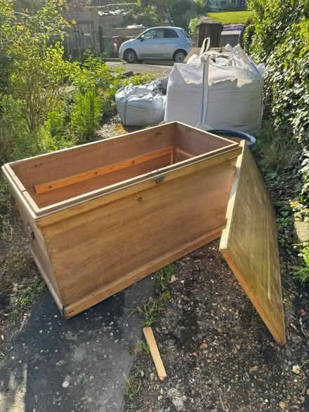 Photo of free Large Wooden Chest (East Dulwich SE22) #1