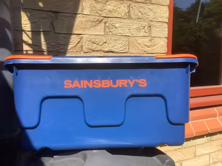 Photo of free strong plastic baskets (Orton Waterville) #1
