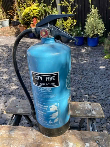Photo of free Chubb powder fire extinguisher (Belper) #1
