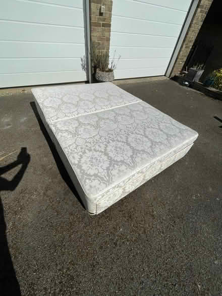 Photo of free Vispring king-size divan (Haslemere) #1