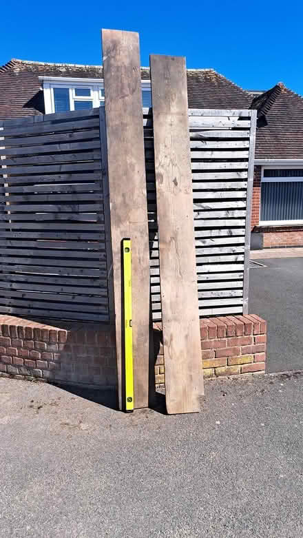 Photo of free Wooden planks / shelves (Stubbington PO14) #1