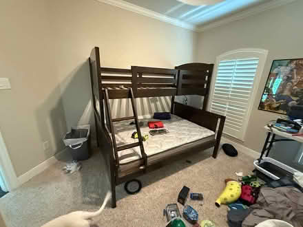 Photo of free Solid wood bunk bed (Woodlands, Indian Springs) #1