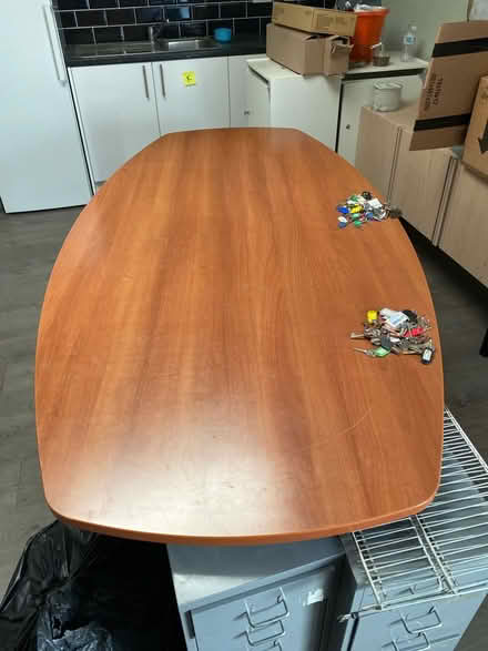 Photo of free Wooden office table (Ig88ey) #2