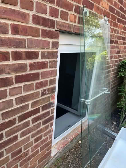 Photo of free Sliding glass shower doors (Tenleytown) #2