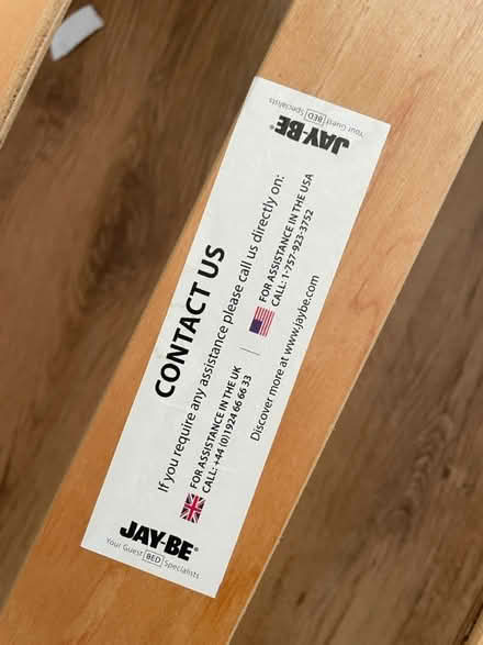 Photo of free Jay Be folding guest bed (East Grinstead) #2